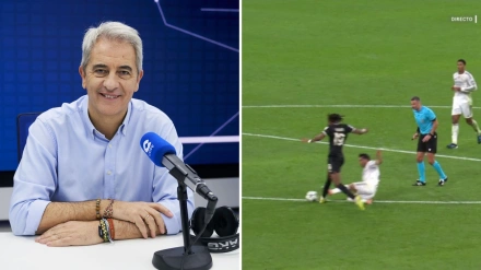 Manolo Lama y la roja a Brahim