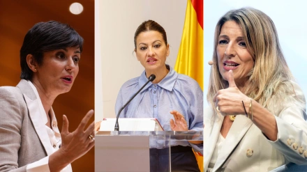 Las ministras de Vivienda, Juventud y Trabajo