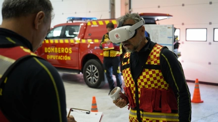 Prácticas simulación con gafas de realidad virtual