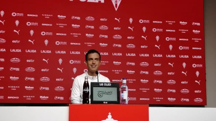 Borja Jiménez en sala de prensa