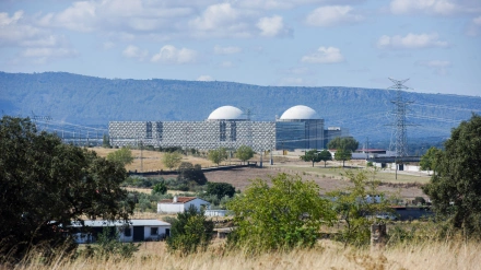 La central nuclear de Almaraz en Cáceres