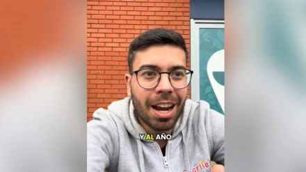 Alejandro Mesa, profesor, en el vídeo
