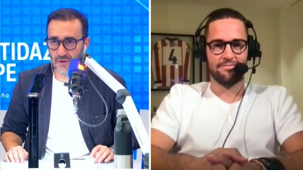 Juanma Castaño y Mario Suárez charlan en El Partidazo de COPE