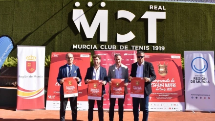 Antonio Saura, presidente del Real Murcia Club de Tenis 1919El Real Murcia Club de Tenis 1919 se convertirá, a partir del este jueves, 30 de octubre, en la sede del Campeonato de España MAPFRE de Tenis Absoluto por Equipos Masculinos, que estará activo hasta el sábado, 1 de noviembre, cuando tenga lugar la final.ESPAÑA EUROPA MURCIA DEPORTESPORTAVOZ