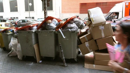 CONTENEDORES DE BASURA EN MADRID