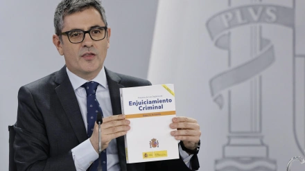 El ministro de la Presidencia, Justicia y Relaciones con las Cortes, Félix Bolaños