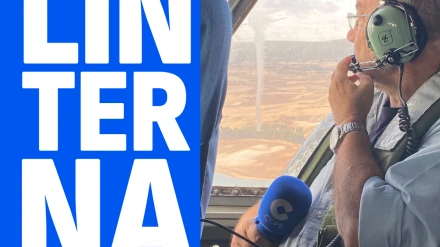 La lucha contra los incendios desde un anfibio