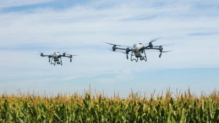 Drones en el campo, en la agricultura