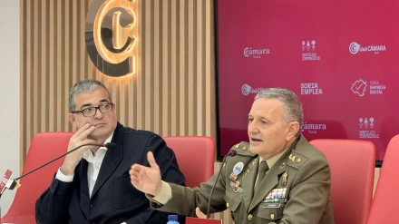 El presidente de la Cámara y el subdelegado de Defensa en Soria presentan un acuerdo pionero en Castilla y León