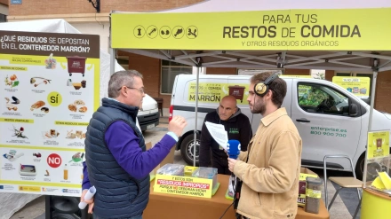 Campaña informativa para el uso del contenedor marrón