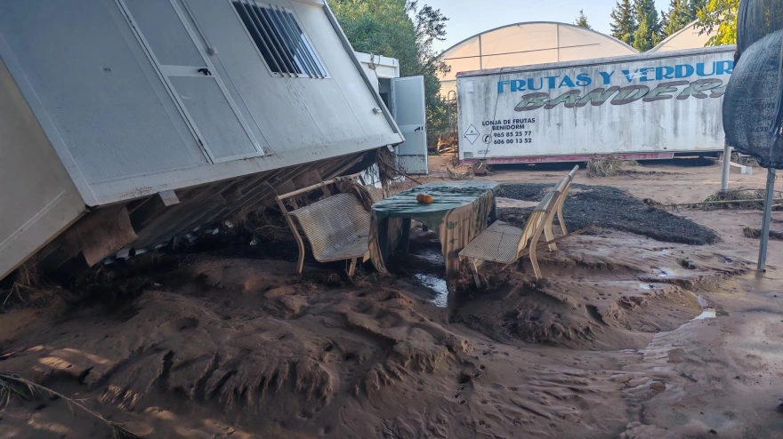 La zona de la Alcudía al día siguiente de la dana