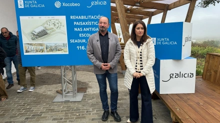 El director de Turismo de Galicia destaca la "satisfacción" del Gobierno gallego a la hora de acometer actuaciones como la ejecutada en Larouco