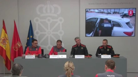 Una colaboración entre Policía Foral y Mossos d'Esquadra consigue desarticular una organización criminal: “Simulaban ser policías y asaltaban camiones con droga”