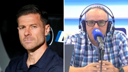 Xabi Alonso y Roberto Palomar