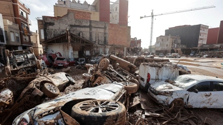La localidad de Catarroja afectada por la dana