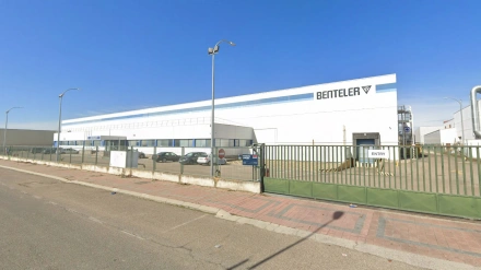 Instalaciones de Benteler Palencia en Venta de Baños