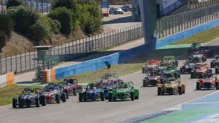 Salida de una de las categorías de este fin de semana