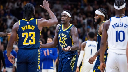 Los Pacers consiguieron la primera victoria de la temporada.
