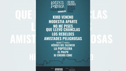 Cartel Locos por la Músíca