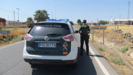Un guardia civil del Puesto de Pozoblanco.