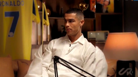 Cristiano Ronaldo en la entrevista con Piers Morgan