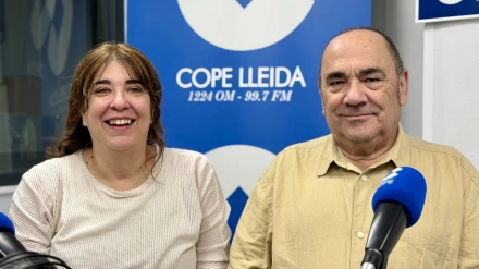 Entrevista a COPE Lleida amb Teresa Farré, directora Banc Aliments de Lleida, i Xavier Vilimelis, voluntari, sobre el Gran Recapte