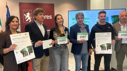 Presentación Eco Fiesta de la bicicleta de Cáceres