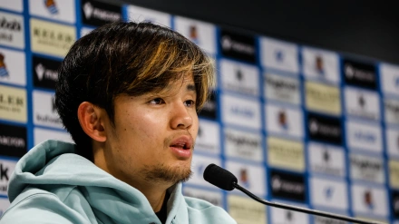 Take Kubo se mostró molesto en rueda de prensa