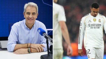 Manolo Lama y los jugadores dolidos del Real Madrid