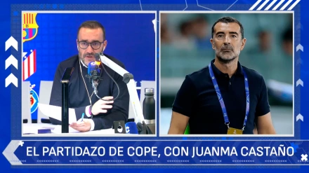 Juanma Castaño entrevista en El Partidazo de COPE a Juan Carlos Carcedo, entrenador del Pafos