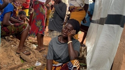 Una persona tras un ataque en Nigeria