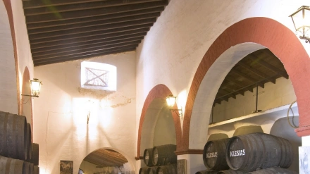 Una de las bodegas del Condado de Huelva