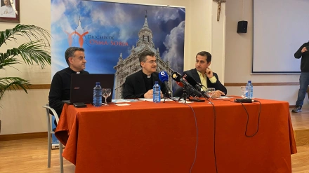 El administrador diocesano de Osma Soria, Gabriel Ángel Rodríguez, reflexiona sobre la vuelta de los jóvenes a la espiritualidad y a la fe católica