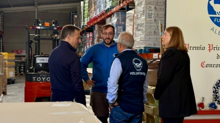 Visita Banco de Alimentos Albacete. Gran Recogida 2025