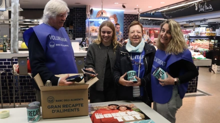 Comienza el Gran Recapte con cerca de 16.000 voluntarios y 2.000 puntos de recogida en toda Cataluña