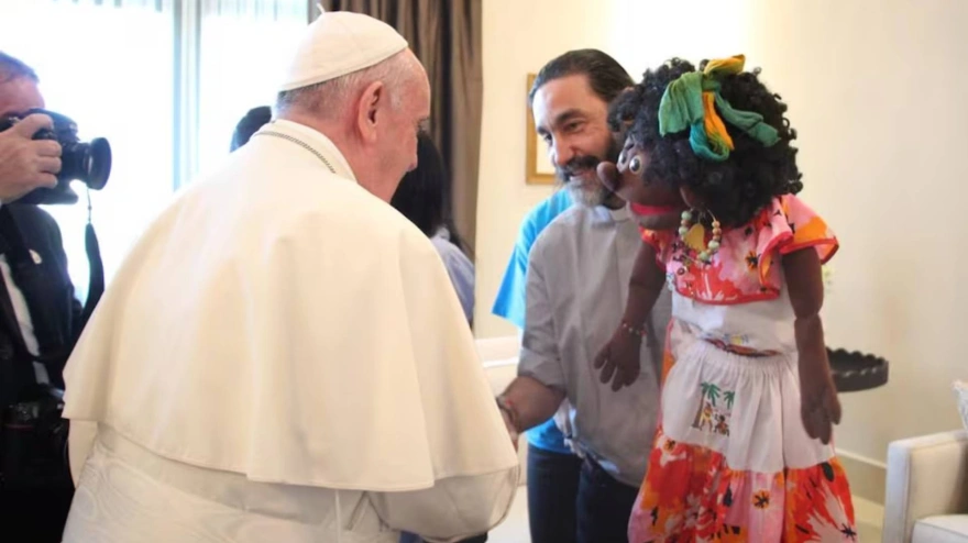 El Papa Francisco recibe al sacerdote burgalés José Antonio Maeso