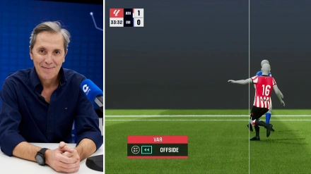 La reflexión de Paco González tras el ajustado gol anulado al Oviedo en Bilbao