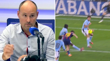 Mateu Lahoz, excolegiado internacional, sobre la mano de Marcos Alonso en el Celta-Barcelona