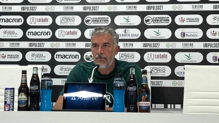 Juan Marrero, técnico del Badajoz