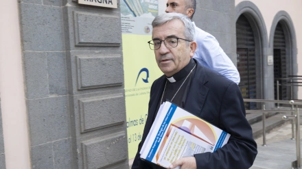 El presidente de la Conferencia Episcopal Española, Luis Argüello