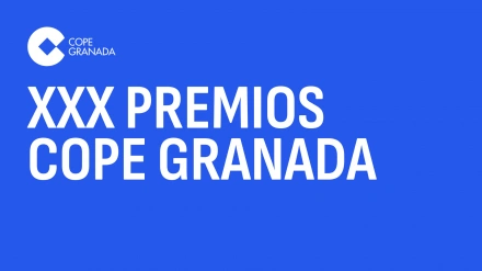 Pantalla fachada Premios COPE Granada