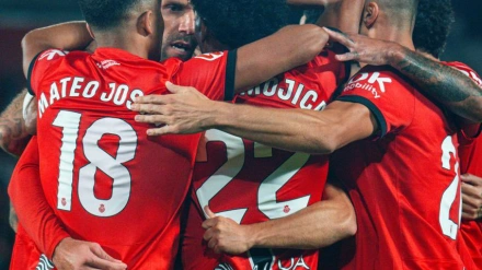 Imagen del Mallorca del pasado domingo