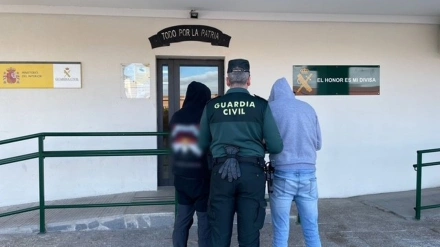 12/11/2025 Detenidos por la Guardia Civil, en una imagen de archivoSOCIEDAD ESPAÑA EUROPA EXTREMADURAGUARDIA CIVIL