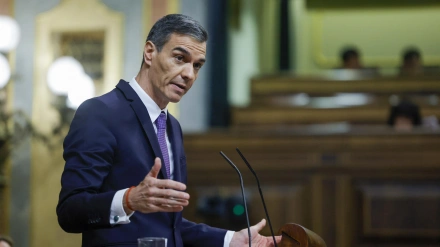El presidente del Gobierno, Pedro Sánchez
