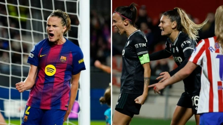 Barcelona y Atlético de Madrid Liga de Campeones femenina