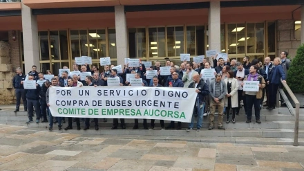 Concentración de los trabajadores