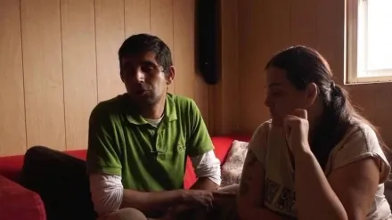 Parado el desahucio de Moisés y Raquel