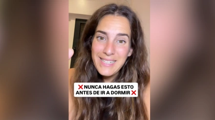Macarena Hernández, experta en bienestar, en el vídeo