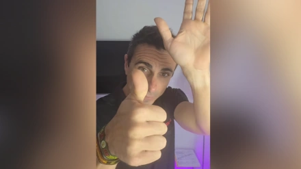 Miguel Assal, trabajador del 112, en el vídeo