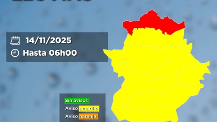 Activan la alerta roja por lluvias de riesgo extremo en el norte de Cáceres
